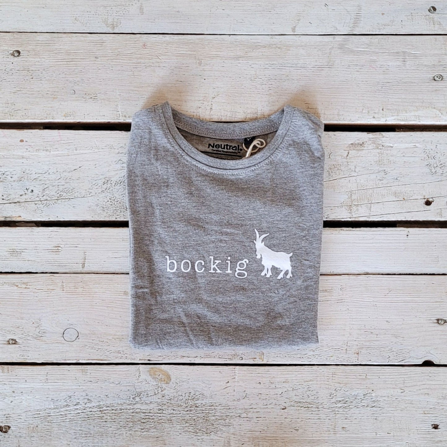Kinder-Shirt "bockig"