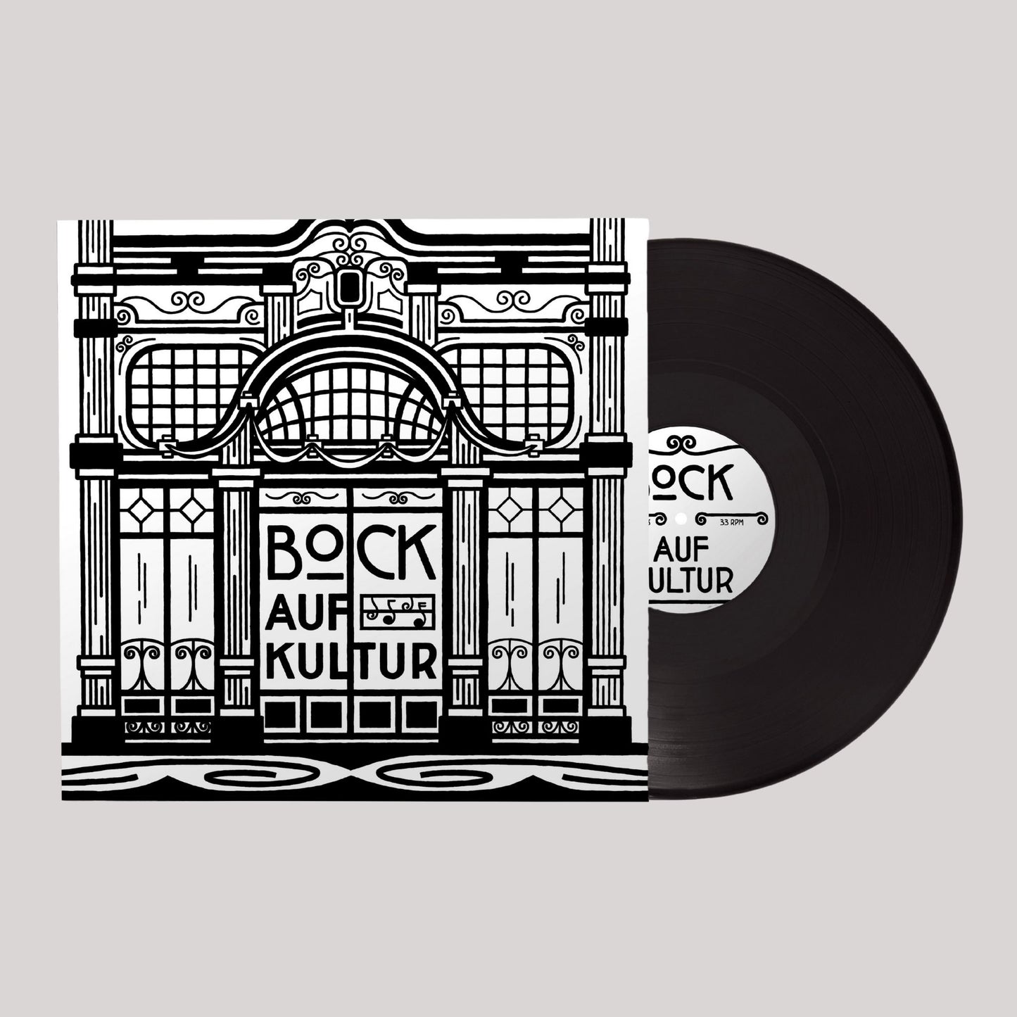 Bock auf Kultur Schallplatte