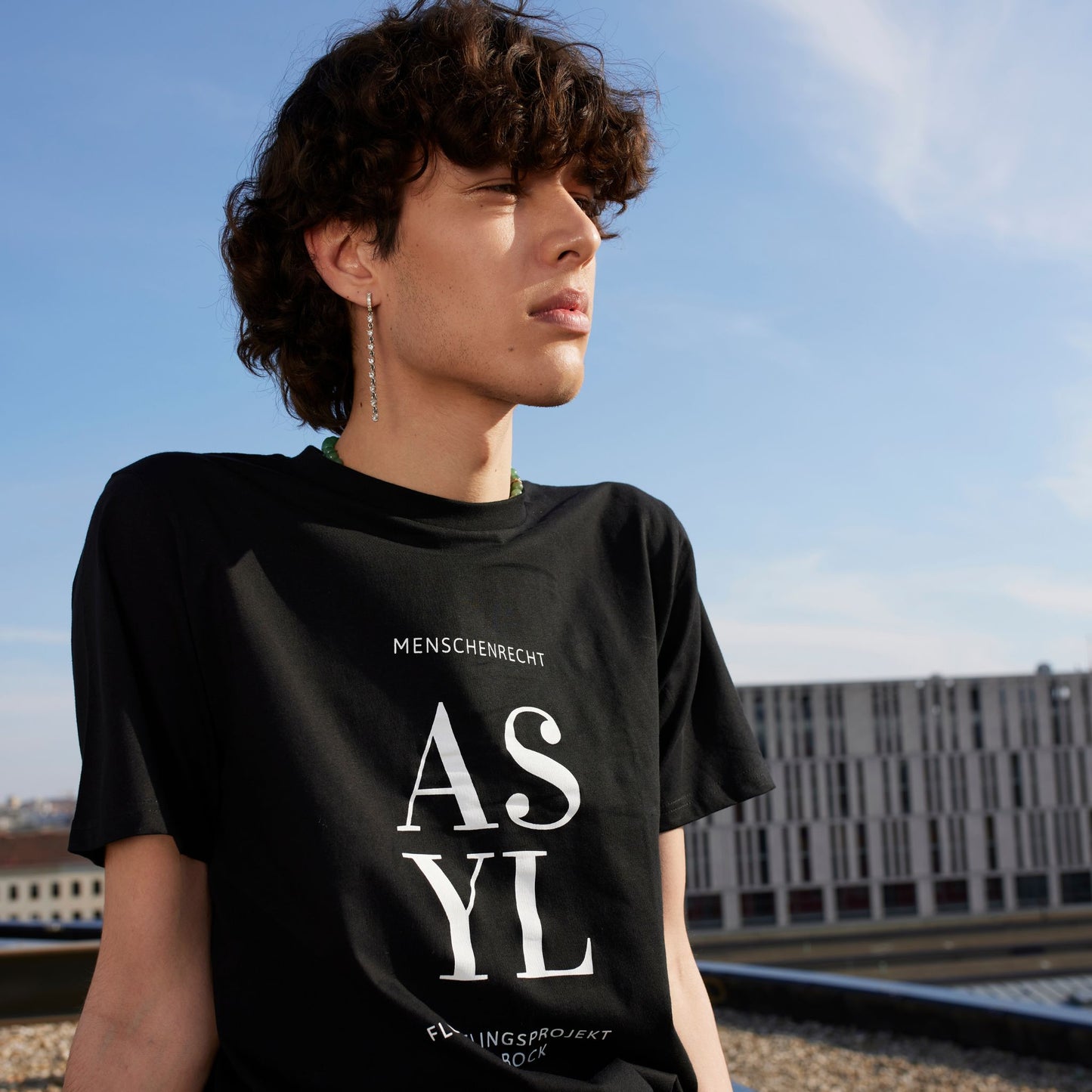Unisex-Shirt "Asyl"