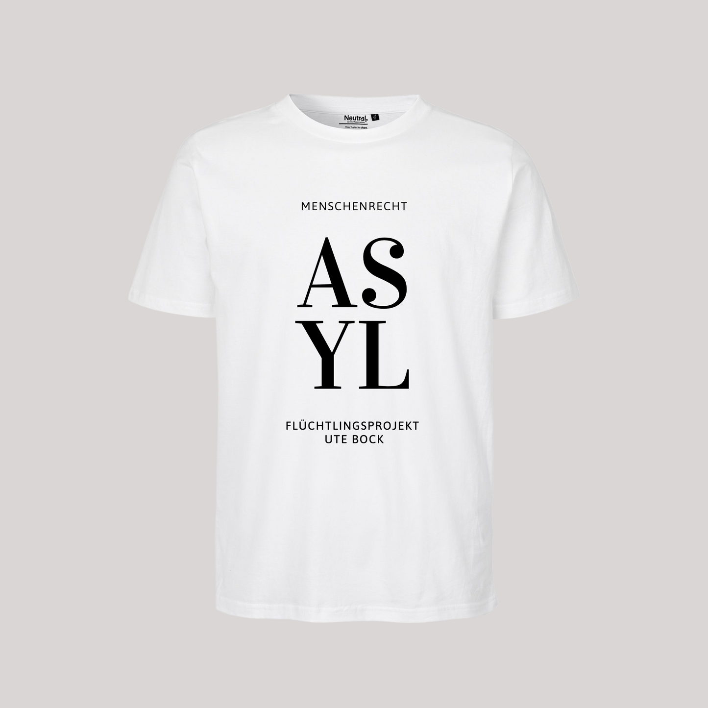 Unisex-Shirt "Asyl"