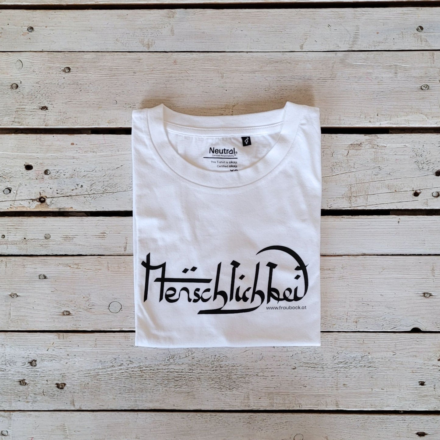 Unisex-Shirt "Menschlichkeit"