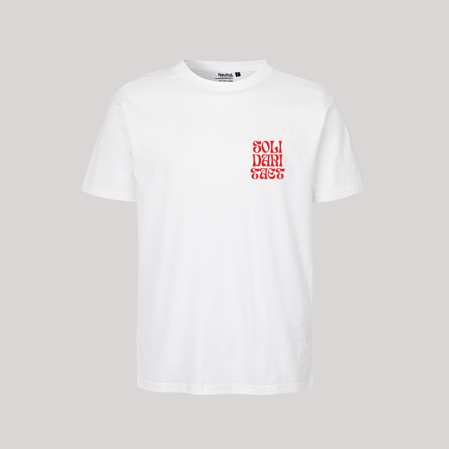 Unisex-Shirt "Solidarität"