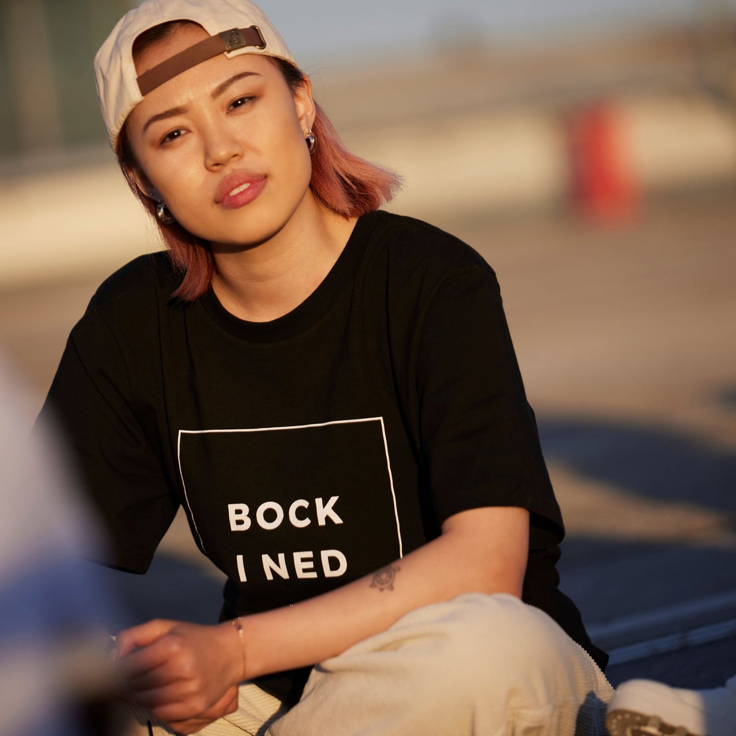 Unisex-Shirt "bock i ned"