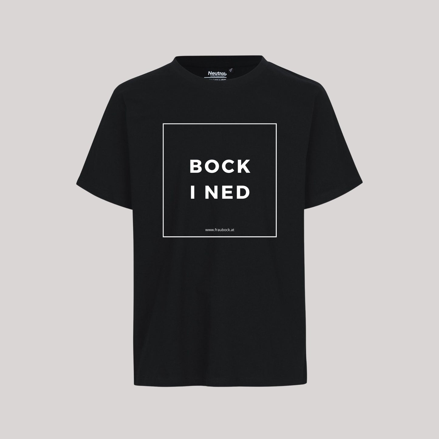 Unisex-Shirt "bock i ned"