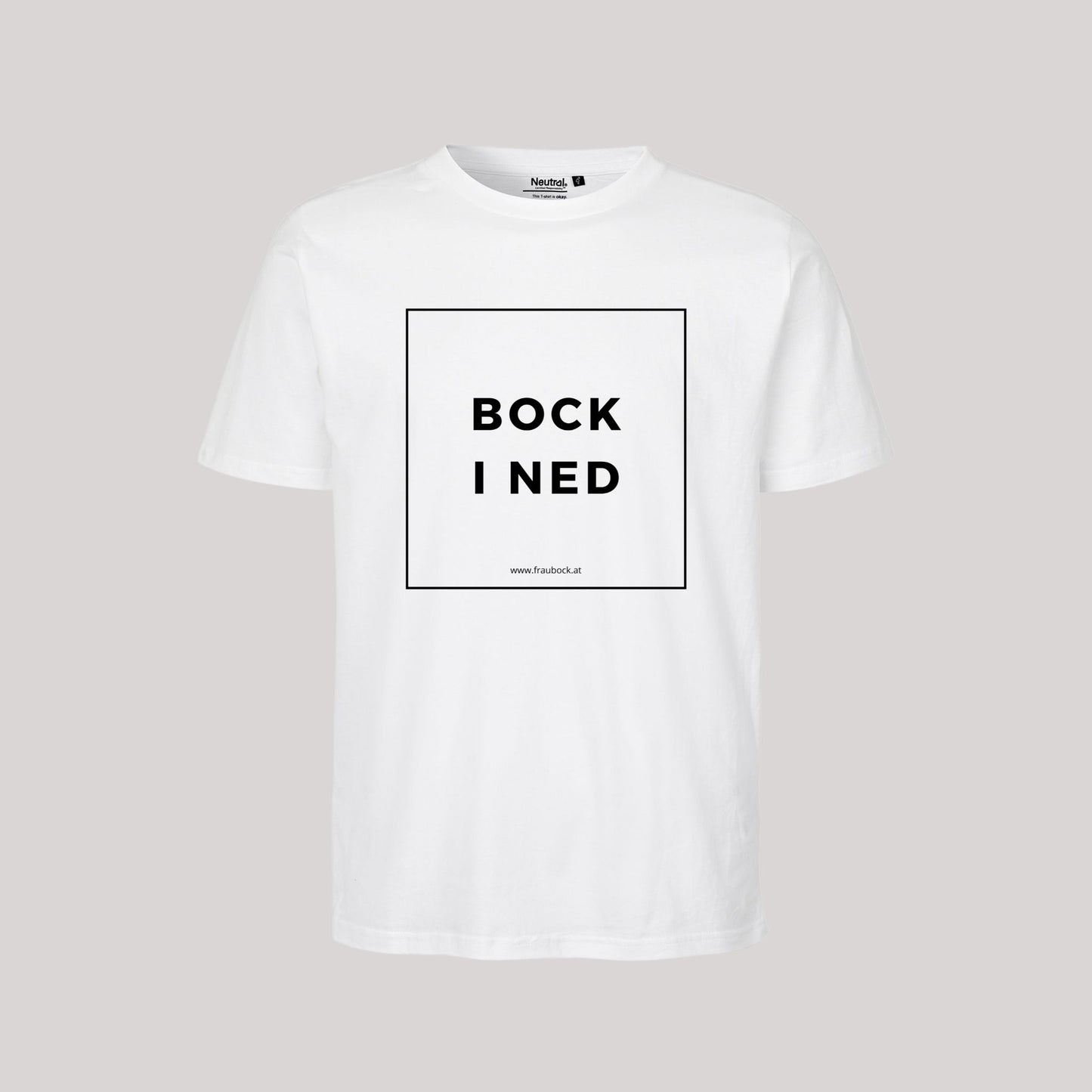 Unisex-Shirt "bock i ned"