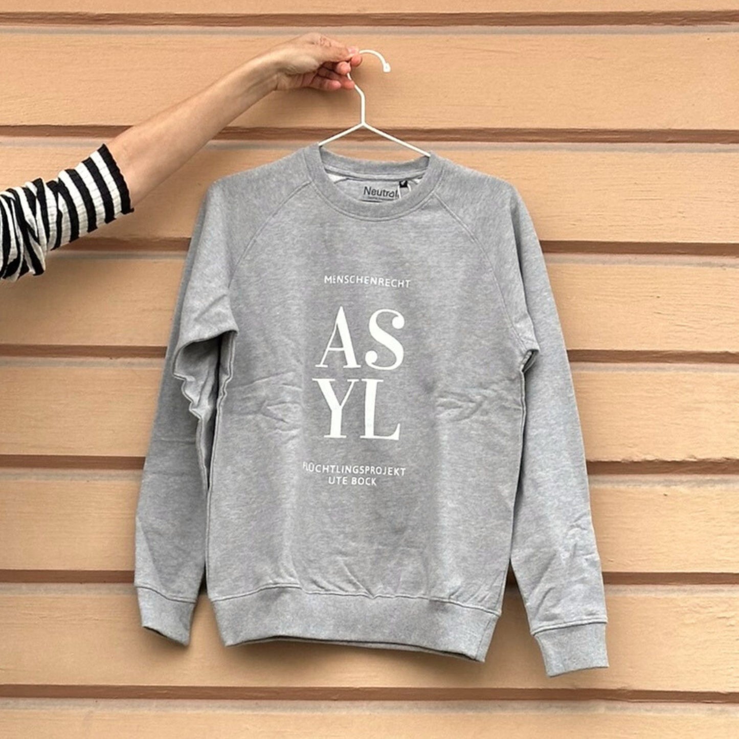Unisex-Sweatshirt "Asyl"