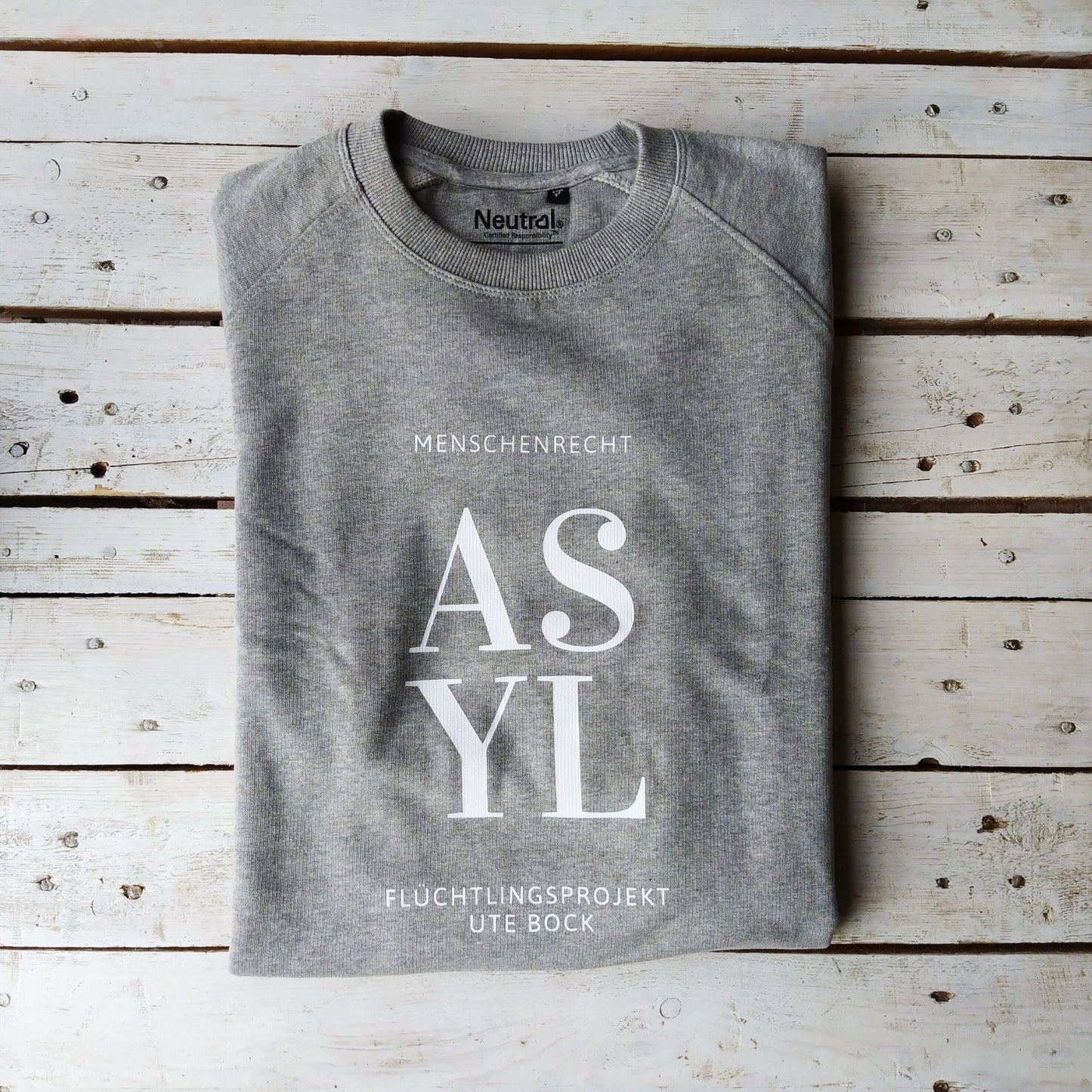 Unisex-Sweatshirt "Asyl"