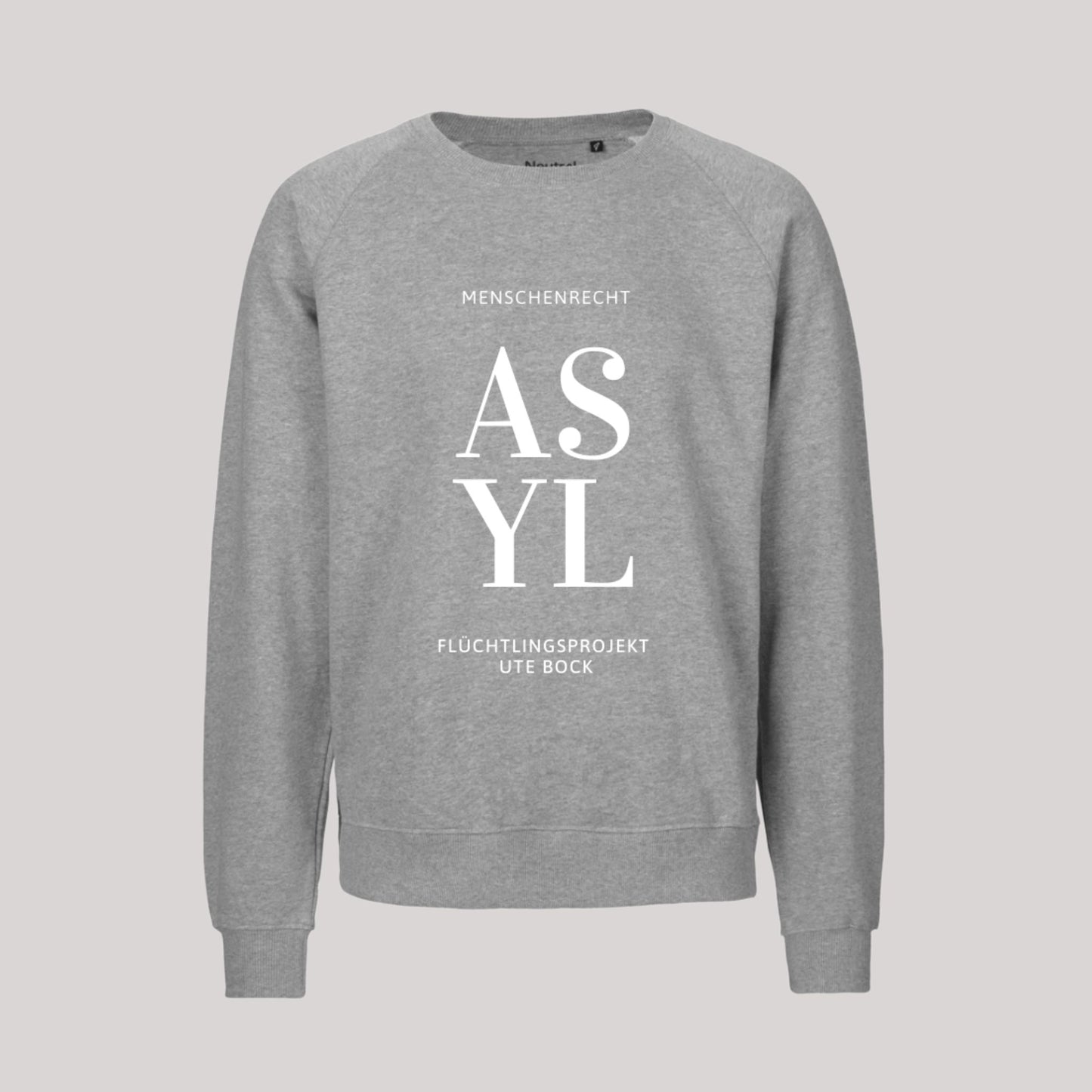 Unisex-Sweatshirt "Asyl"