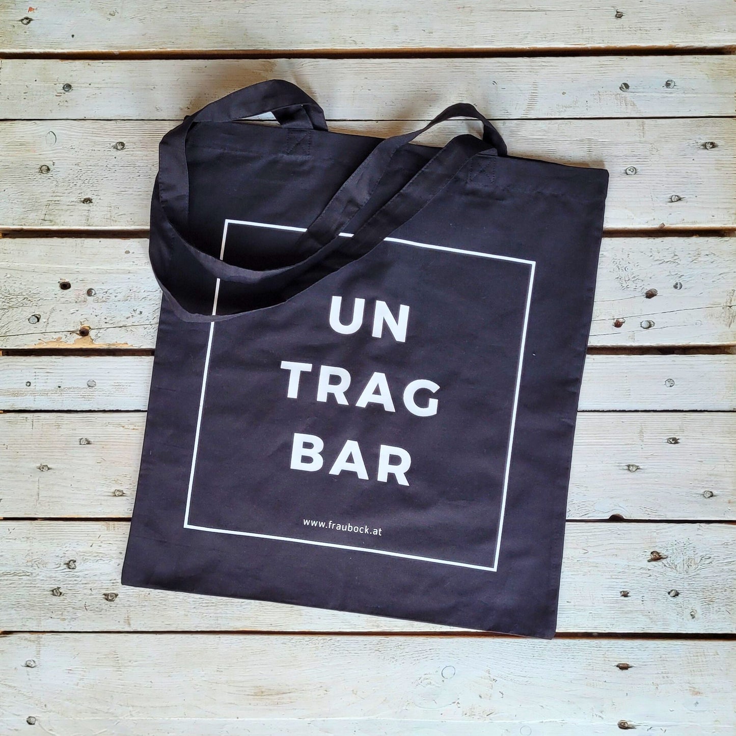 Tasche "untragbar" - Black