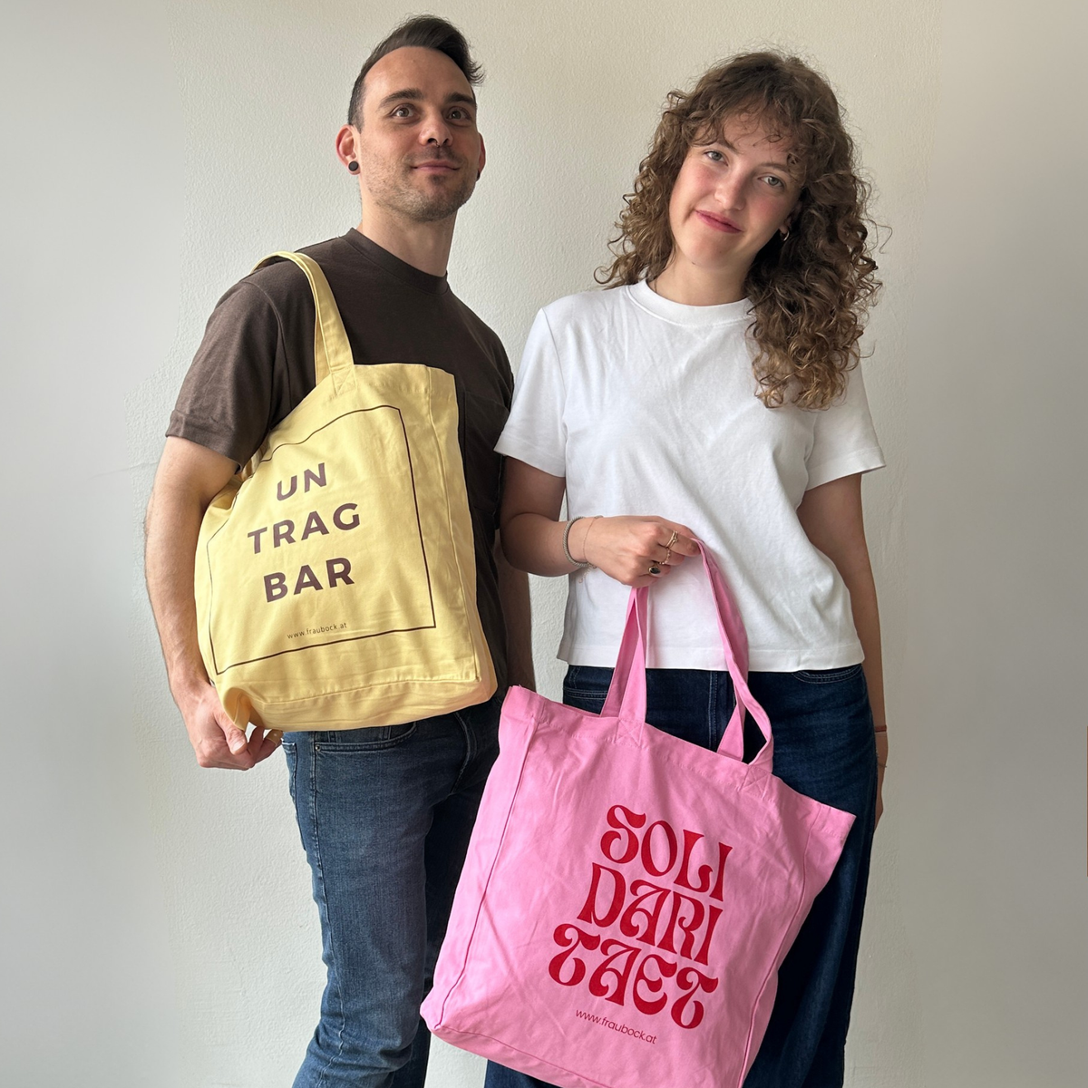 Tasche "untragbar" - Viva Yellow Shopper