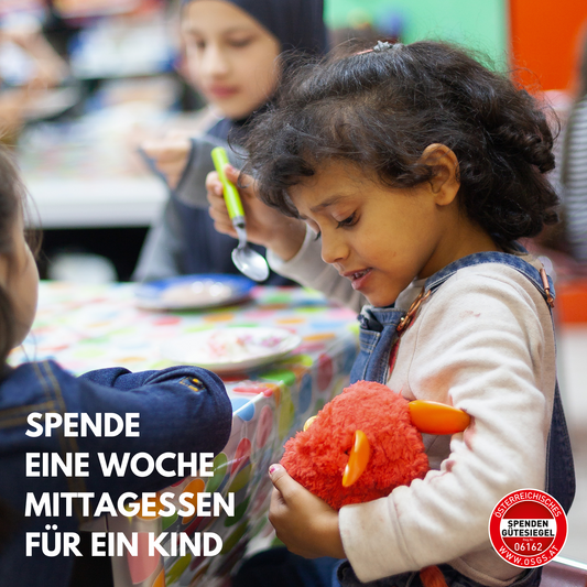 Mittagessen für ein Kind