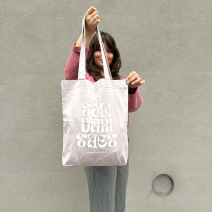 Tasche "Solidarität" - Dusty Purple