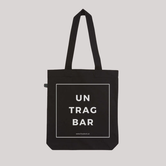 Tasche "untragbar" - Black