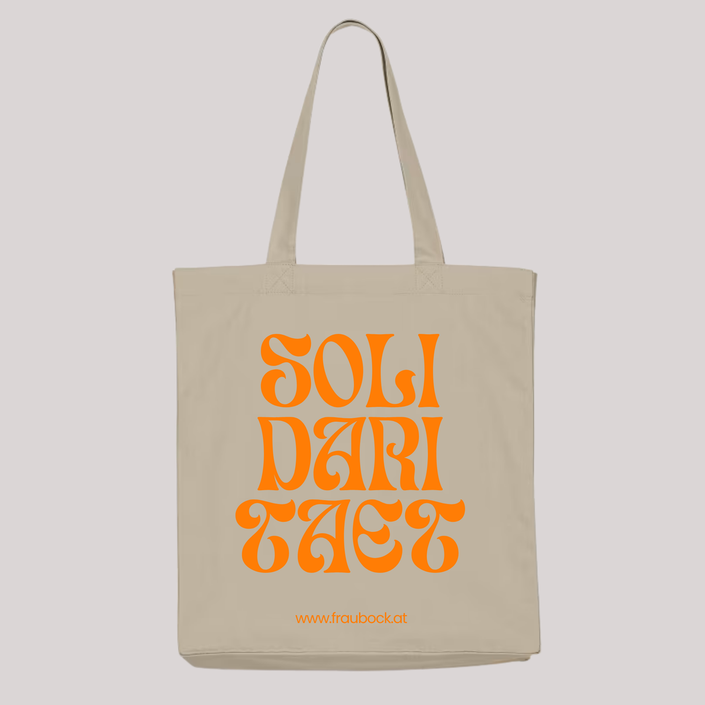 Tasche "Solidarität" - Desert Dust Shopper