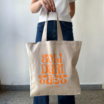 Tasche "Solidarität" - Desert Dust Shopper