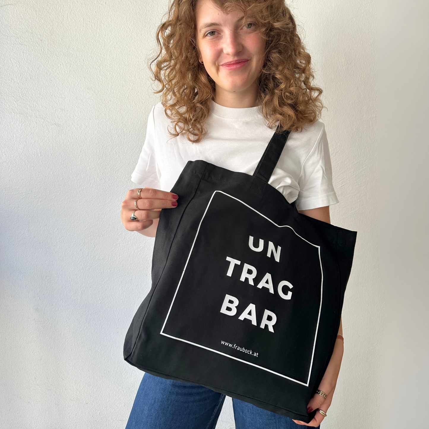 Tasche "untragbar" - Black Shopper