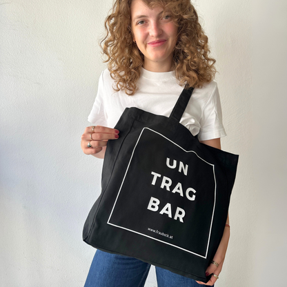 Tasche "untragbar" - Black Shopper