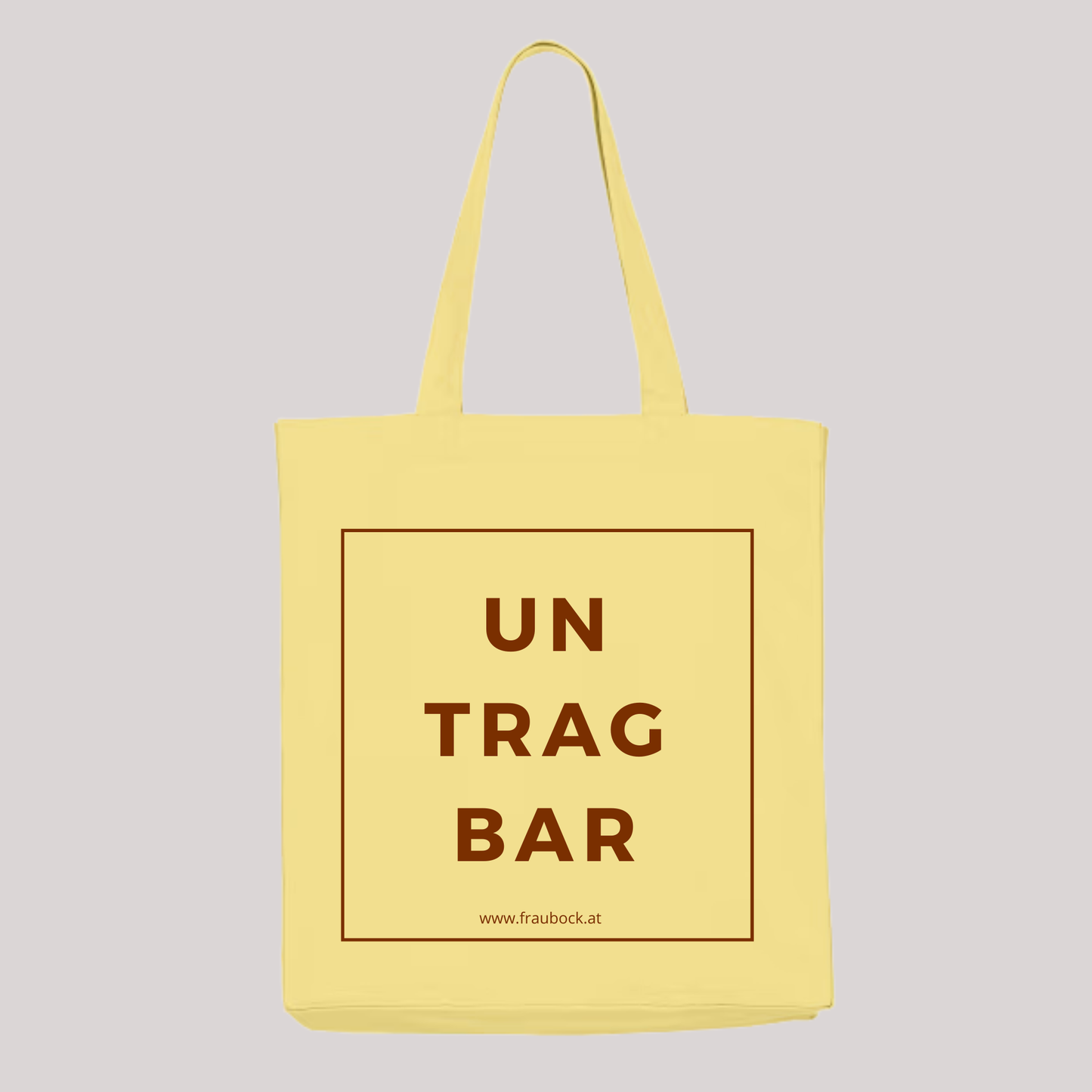 Tasche "untragbar" - Viva Yellow