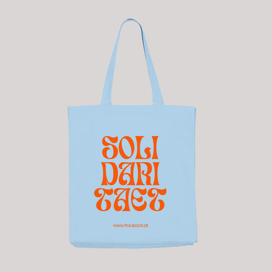 Tasche "Solidarität" - Blue Soul