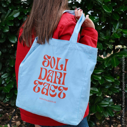 Tasche "Solidarität" - Blue Soul