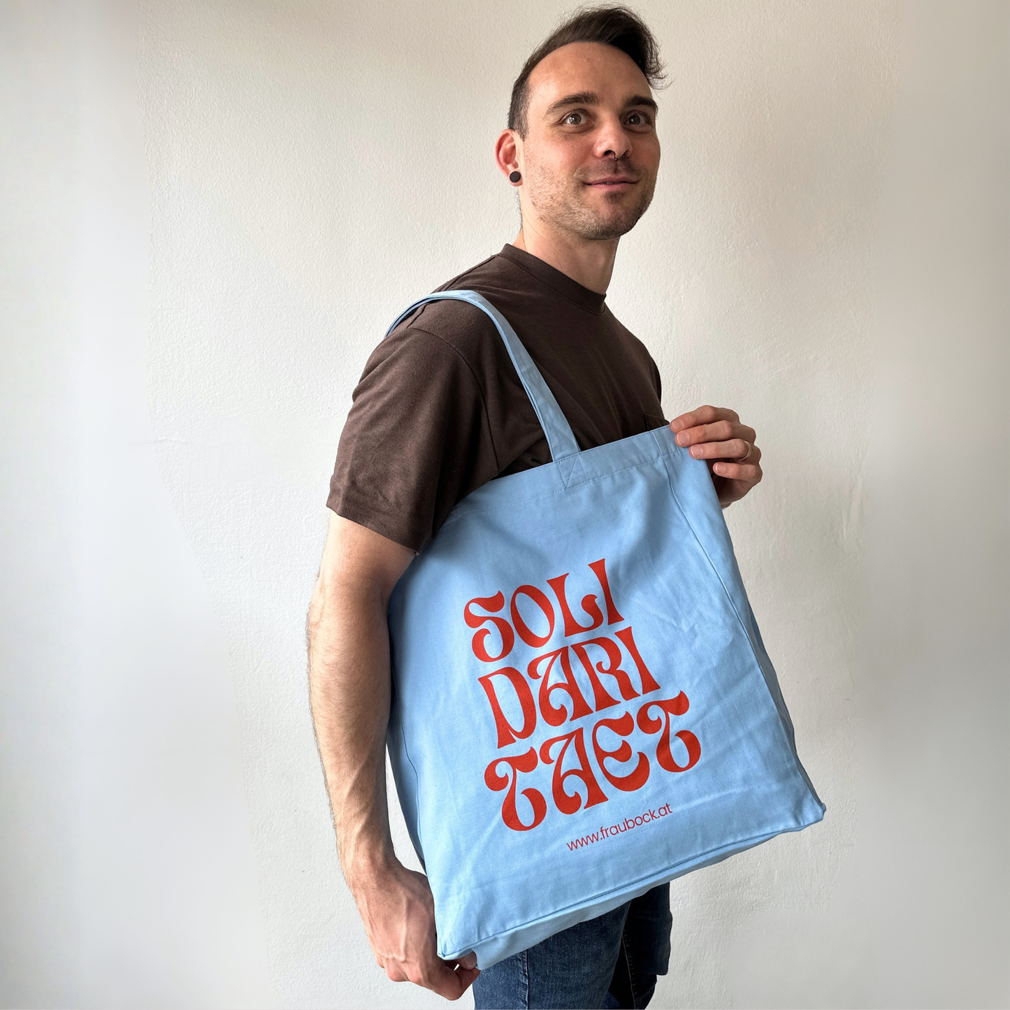 Tasche "Solidarität" - Blue Soul