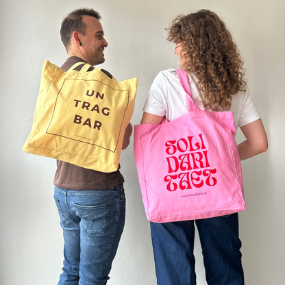 Tasche "Solidarität" - Bubble Pink