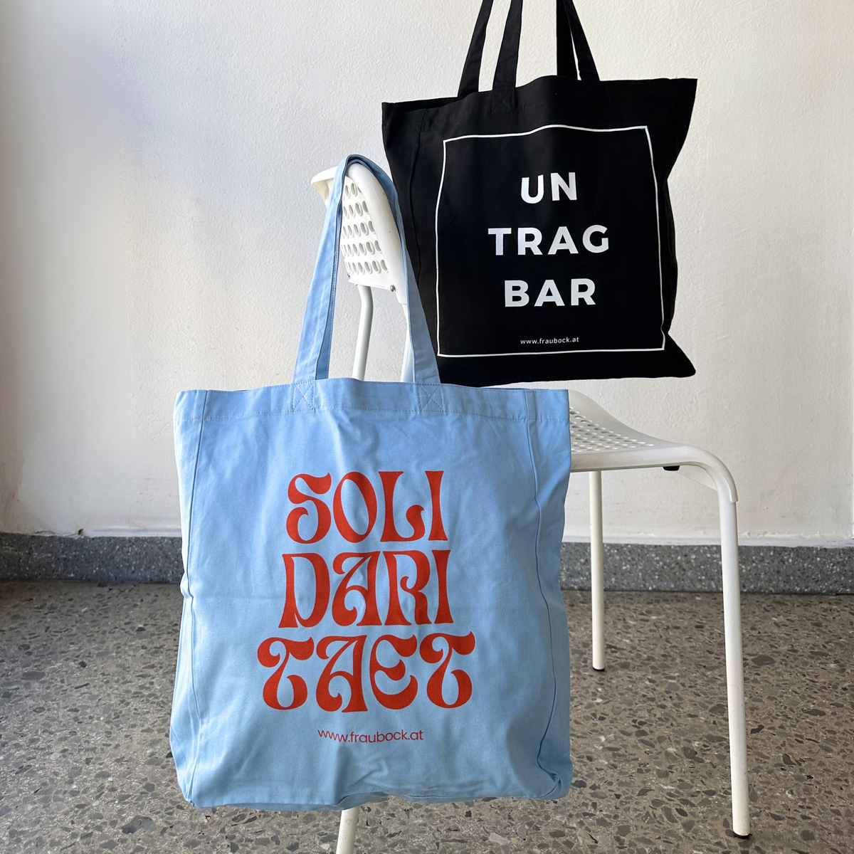 Tasche "untragbar" - Black Shopper
