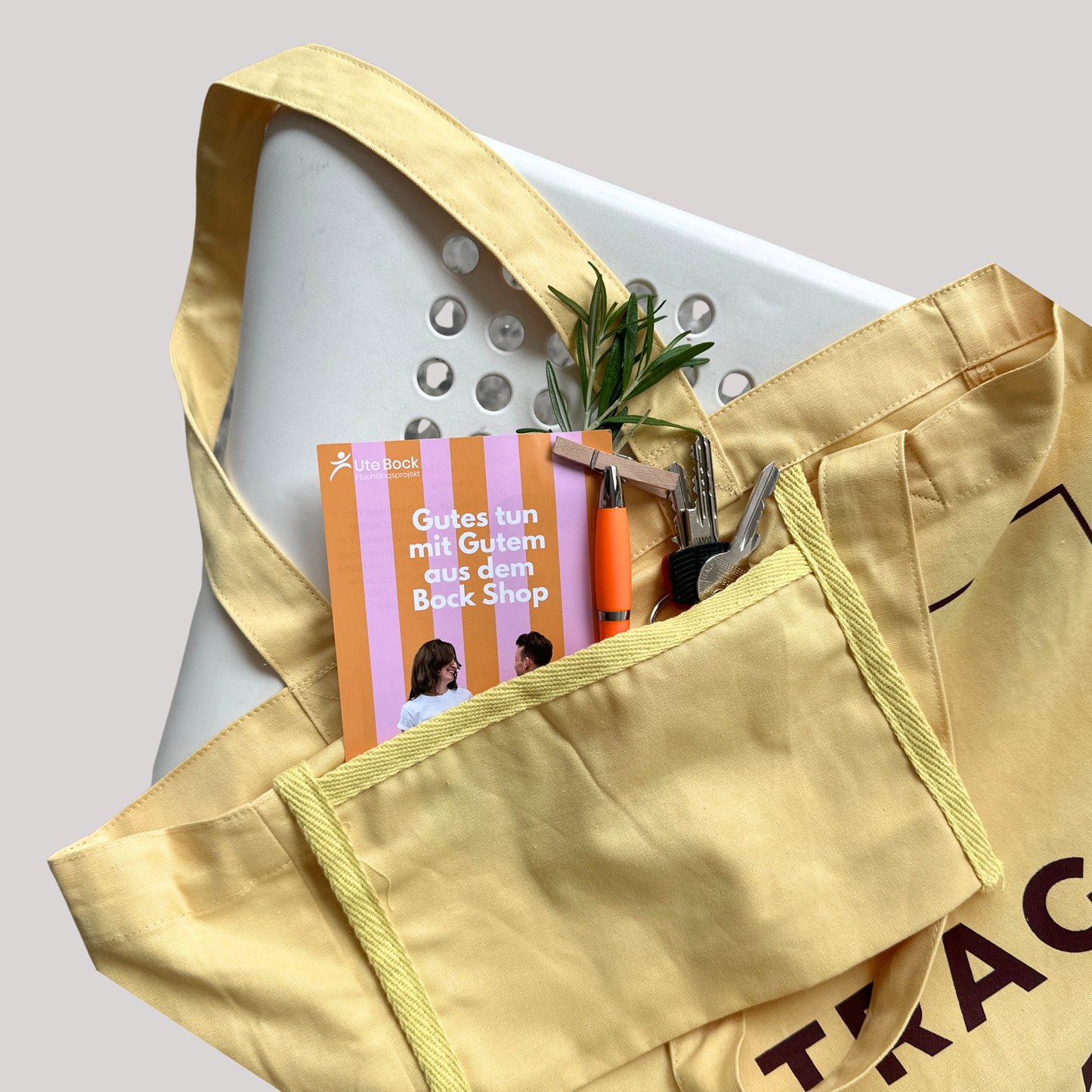 Tasche "untragbar" - Viva Yellow