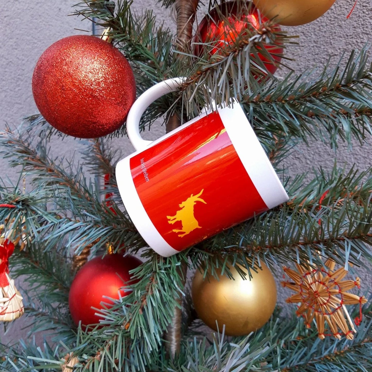 Tasse "bockig bleiben"
