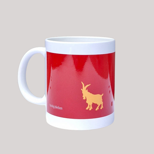 Tasse "bockig bleiben"