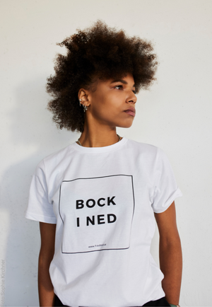 Shirt Bock I Ned weiß - Unisex