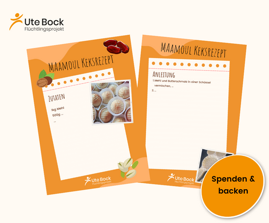 Ramadan-Gruß inkl. süßes Rezept